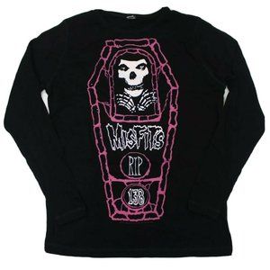 Misfits "RIP 138" Waffle Knit Shirt - L